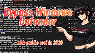 Bypassing Windows Defender (Windows 11) with Manual PE Loading (Public tool)