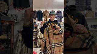 Free Burberry Poncho  who first claim it tomorrow in Brick Lane Vintage Market Store #vintage #free