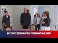 prezident və xanımı xocalıda şəhid qızının evində qonaq oldu