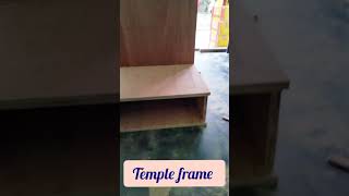 temple frame #woodworking #vart #viral #ytshorts #youtube #woodwork #video #plywood #woodart