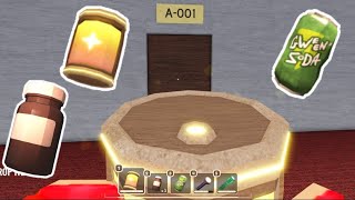 Roblox DOORS: The Rooms Speedrun w/ Starlight Jug, Gween Soda, Vitamins