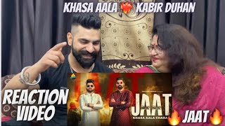 Reaction On With | Jaat | Officail Video | Khasa Aala Chahar | Kabir Duhan Singh | Latest Haryanvi