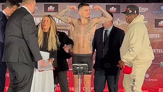 GEORGE KAMBOSOS MAKES WEIGHT ON 2ND TRY FOR HANEY FIGHT! SAYS HE MISSED WEIGHT ON PURPOSE!