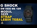 GSHOCK DW 5600 MS 1DR : JAM GSHOCK MODUL 3229 STRAP LEBIH TEBAL TERBARU (2022)