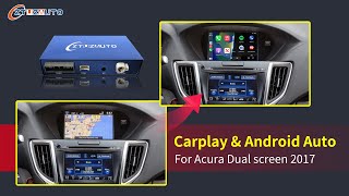 Wired & Wireless CarPlay + Android Auto for Acura Dual Screen models , install Step by Step