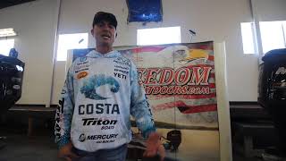 Bass Pro Champion Casey Ashley for Freedom Outdoors