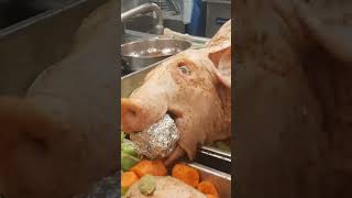 முழு பன்னி வறுவல்#Preparing 🍽️ Whole Roasted Pig🐖 for Event.. Part 3..