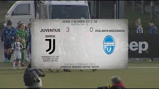 HIGHLIGHTS: Juventus Women vs Atalanta Mozzanica 3-0 | 4.2.2018