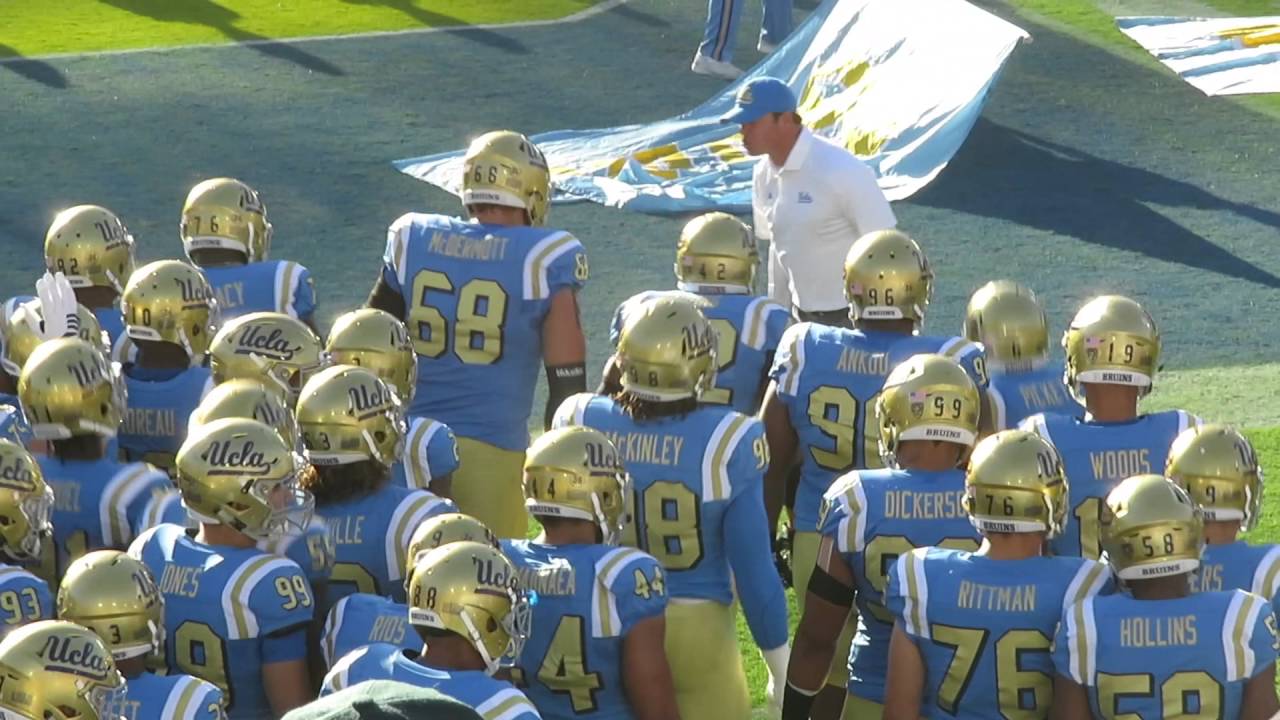 UCLA Football Vs Stanford - Rose Bowl Entrance - YouTube