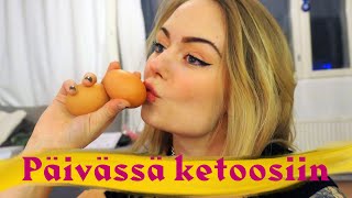 KOLME PÄIVÄÄ PELKKÄÄ MUNAA #munapaasto | Osa 1/2 🐔🥚