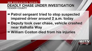 Deadly Pender County chase under investigation, open alcohol containers found in truck