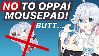 No to Oppai Mousepad! But... (Kagura Nana) [Eng Subs]