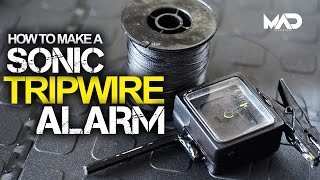 How to make a SONIC TRIP-WIRE ALARM