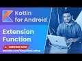 Kotlin Extension Function Tutorial