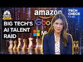 How Google, Microsoft And Amazon Are Raiding AI Startups For Talent