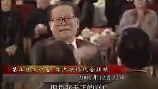 【顶级阵容】长者江泽民指挥胡锦涛和曾庆红一起唱歌，高唱《毕业歌》，担负起天下！史上最霸气组合