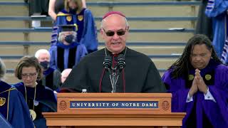 Notre Dame Commencement 2021: Bishop Kevin C. Rhoades Benediction