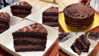 Ternyata SEMUDAH itu resep Cake Coklat VIRAL ENAK BGT, Ultimate Chocolate Cake super nyoklat \u0026 moist