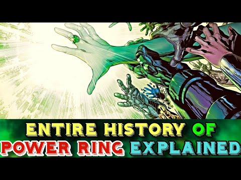 Entire History Of The Green Lantern Power Rings How The Rings Were