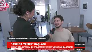 Buca Belediye Lokantası'nda 'Askıda Yemek' uygulaması