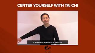 To find your center means to get to know yourself.