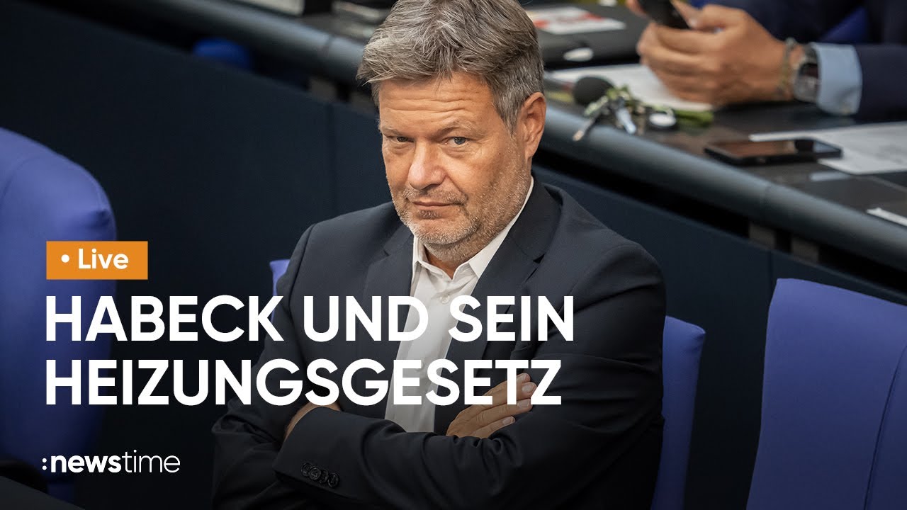 LIVE: Vor Abstimmung über Heizungsgesetz - Habeck Stellt Sich ...