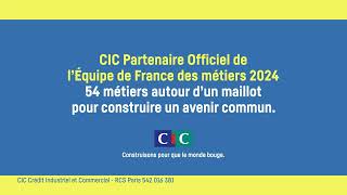 Pub CIC Météo TF1 Équipe de France des Métiers 2024