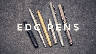 EDC Pens Review -- Pens I use the Most