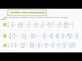 les fractions mettre au même dénominateur exercice 1