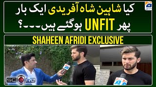 Shaheen Afridi Exclusive Interview - Is he unfit once again? - PSL 8 - Score - Geo News