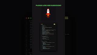 Creating a Blinking Rocket Animation using HTML & CSS 🚀✨ #html #programming #css #rocket