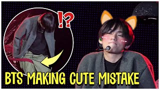 BTS Making Cute Mistake