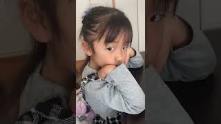 YouTube見たくて全然見てくれなかった🤣#めいゆずチャンネル #かわいい #幼稚園児