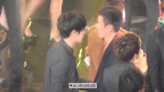 141126 한중가요제 엔딩 찬열이 exo chanyeol