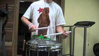 Glassmen 2012 Snare audition video