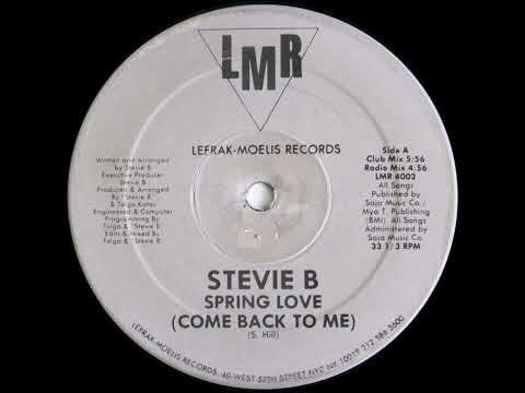 Stevie B - Spring Love (Club Mix) HQ Audio - YouTube