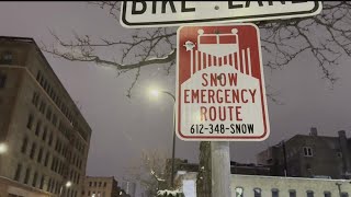 Minneapolis, St. Paul under snow emergencies on Wednesday morning