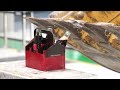 excavator tricks bottle opener