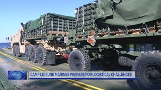 Camp Lejeune training event showcases logistical challenges