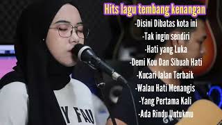 HITS LAGU TEMBANG KENANGAN DISINI DIBATAS KOTA INI [COVER BY INDAH YASTAMI]