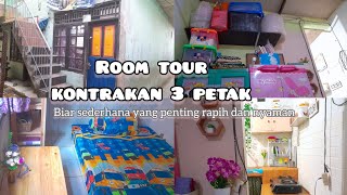 ROOM TOUR KONTRAKAN SEDERHANA || sempit tapi nyaman