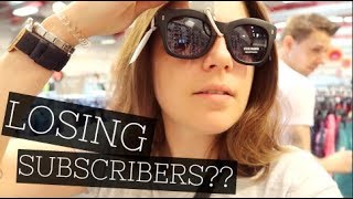 LOSING SUBSCRIBERS?? /  Daily Vlog 37