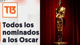 Los nominados a los premios Oscar 2023