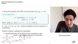 Massoumeh Dashti: Bayesian methods for inverse problems - lecture 2