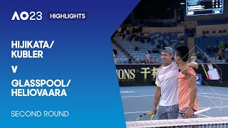 Hijikata/Kubler v Glasspool/Heliovaara Highlights | Australian Open 2023 Second Round