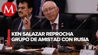 Choca embajador de EU con diputados por Grupo de Amistad México-Rusia