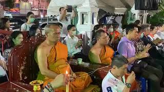 พิธีเจริญพระพุทธมนต์นพเคราะห์พุทธาภิเษก พระกริ่งสมเด็จธงชัย วาระที่ 3 ณ วัดไตรมิตรฯ - 2 มี.ค.63(2/3)