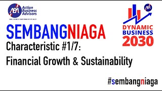 SEMBANGNIAGA : #1/7 - Financial Growth \u0026 Sustainability (#3/4 - Financial Planning \u0026 Budgeting)