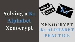 How to EASILY Solve a XENOCRYPT!