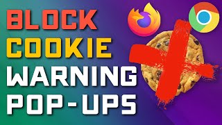 How to Block Website COOKIE WARNINGS with a Free Browser Plugin (Firefox & Chrome)